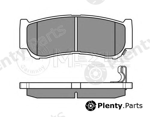  MEYLE part 0252448816/W (0252448816W) Brake Pad Set, disc brake