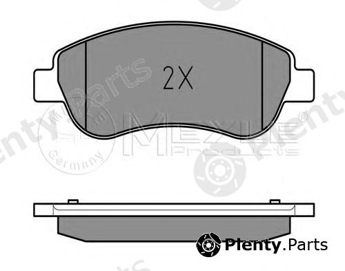  MEYLE part 0252463819/W (0252463819W) Brake Pad Set, disc brake