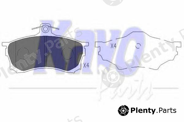  KAVO PARTS part KBP-5506 (KBP5506) Brake Pad Set, disc brake