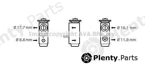  AVA QUALITY COOLING part OL1352 Expansion Valve, air conditioning