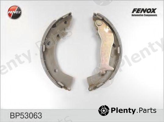  FENOX part BP53063 Brake Shoe Set