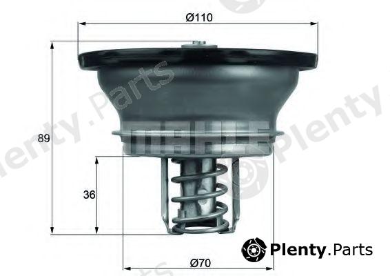  MAHLE ORIGINAL part THD376 Thermostat, coolant