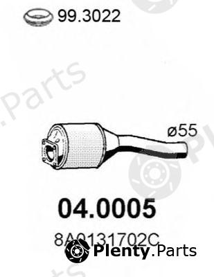  ASSO part 04.0005 (040005) Catalytic Converter