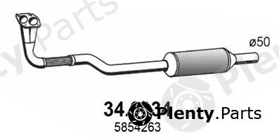  ASSO part 34.0034 (340034) Catalytic Converter