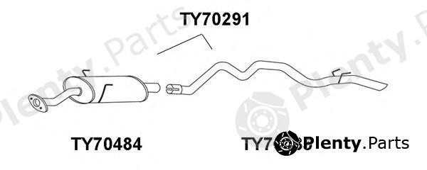  VENEPORTE part TY70291 End Silencer