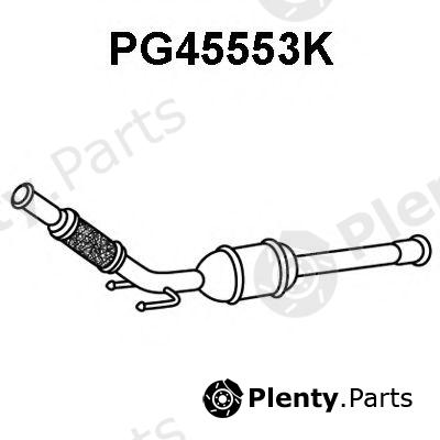  VENEPORTE part PG45553K Catalytic Converter