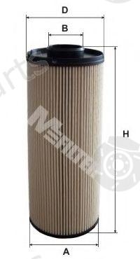  MFILTER part DE3121 Fuel filter