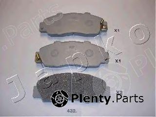  JAPKO part 50432 Brake Pad Set, disc brake