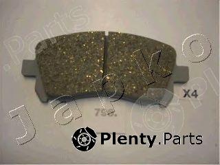  JAPKO part 50796 Brake Pad Set, disc brake