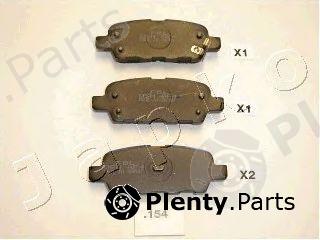  JAPKO part 51154 Brake Pad Set, disc brake