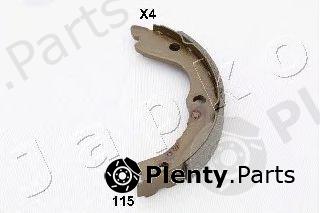  JAPKO part 55115 Brake Shoe Set, parking brake