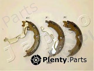  JAPKO part 55W04 Brake Shoe Set, parking brake