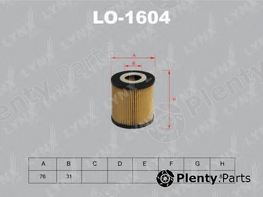  LYNXauto part LO1604 Oil Filter