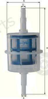  GOODWILL part FG012 Fuel filter