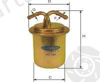  GOODWILL part FG509 Fuel filter