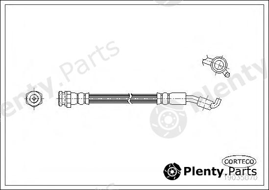  CORTECO part 19035070 Brake Hose