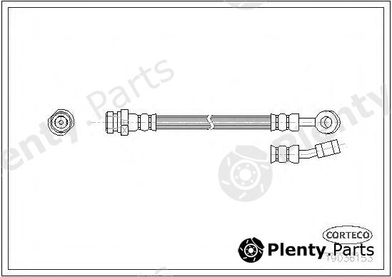  CORTECO part 19036153 Brake Hose