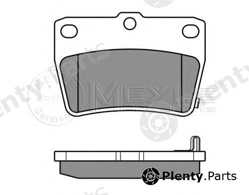  MEYLE part 0252365614/W (0252365614W) Brake Pad Set, disc brake