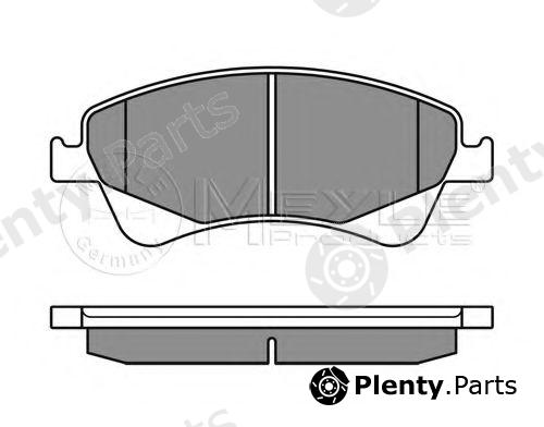  MEYLE part 0252420419/W (0252420419W) Brake Pad Set, disc brake