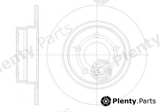  REMSA part DCA6108400 Brake Disc