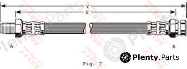  TRW part PHB165 Brake Hose