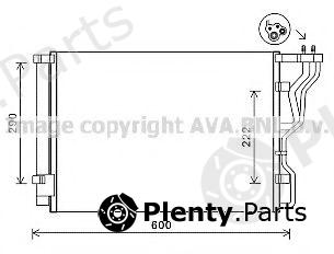  AVA QUALITY COOLING part HY5299 Condenser, air conditioning