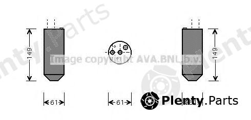  AVA QUALITY COOLING part KAD029 Dryer, air conditioning