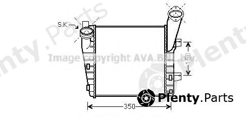  AVA QUALITY COOLING part PR4057 Intercooler, charger
