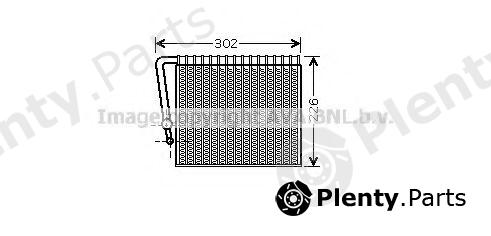  AVA QUALITY COOLING part RTV356 Evaporator, air conditioning