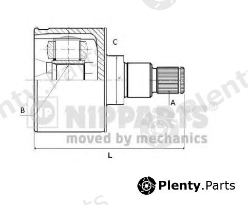  NIPPARTS part N2830300 Joint Kit, drive shaft