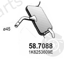  ASSO part 58.7088 (587088) End Silencer