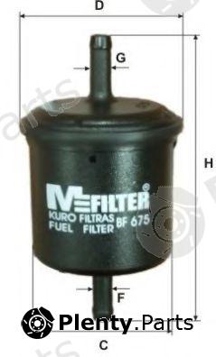  MFILTER part BF675 Fuel filter