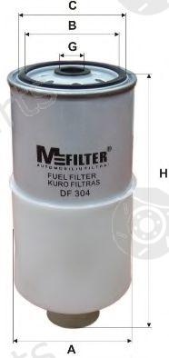  MFILTER part DF304 Fuel filter