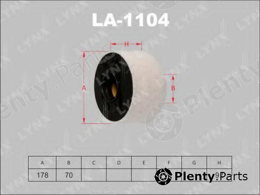  LYNXauto part LA1104 Air Filter