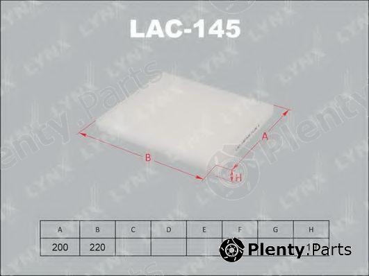  LYNXauto part LAC145 Filter, interior air