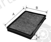  GOODWILL part AG196CFC Filter, interior air