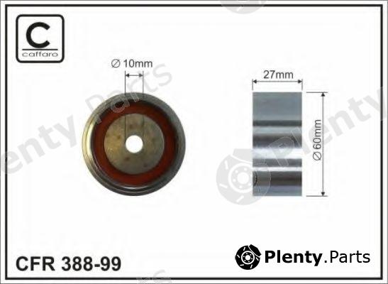  CAFFARO part 388-99 (38899) Deflection/Guide Pulley, timing belt