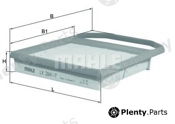  KNECHT part LX2841/7 (LX28417) Air Filter