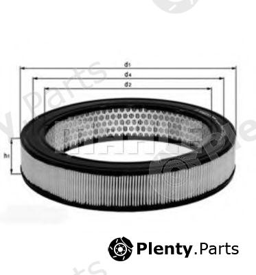  KNECHT part LX189 Air Filter