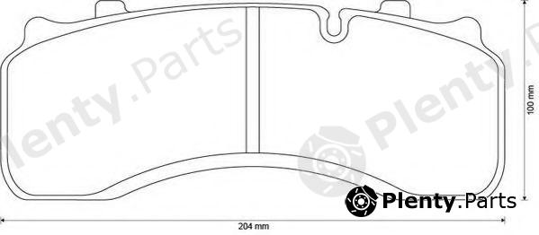  JURID part 2914209569 Brake Pad Set, disc brake
