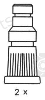  FERODO part FSB213 Brake Shoe Set