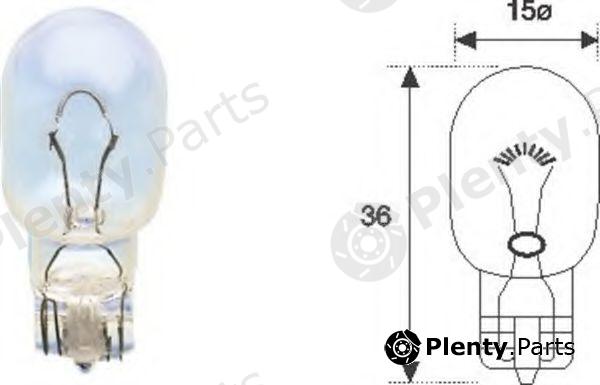  MAGNETI MARELLI part 002052000000 Bulb, tail light; Bulb