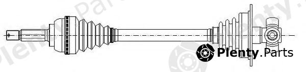  METELLI part 17-0739 (170739) Drive Shaft