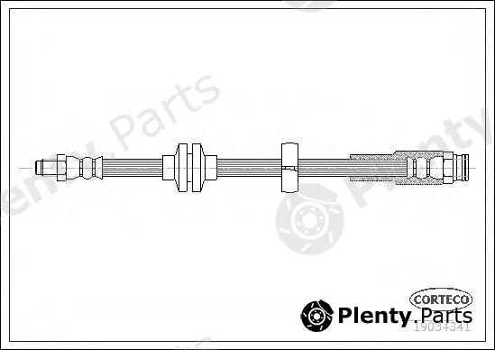  CORTECO part 19034341 Brake Hose