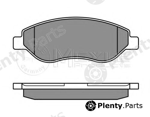  MEYLE part 0252455019/W (0252455019W) Brake Pad Set, disc brake