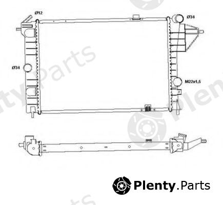  NRF part 503508 Radiator, engine cooling