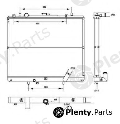  NRF part 52234 Radiator, engine cooling