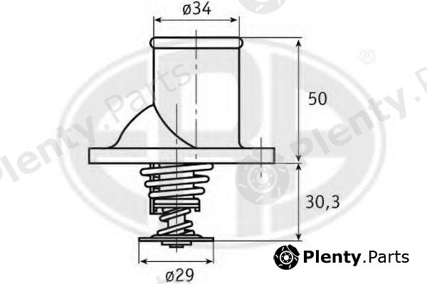  ERA part 350208 Thermostat, coolant