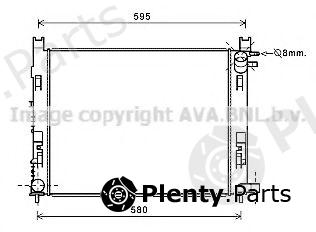  AVA QUALITY COOLING part DA2007 Radiator, engine cooling
