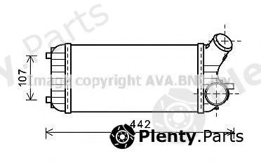  AVA QUALITY COOLING part FD4472 Intercooler, charger